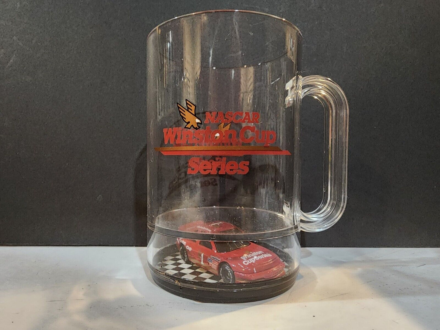 Nascar Winston Cup Mug with Car