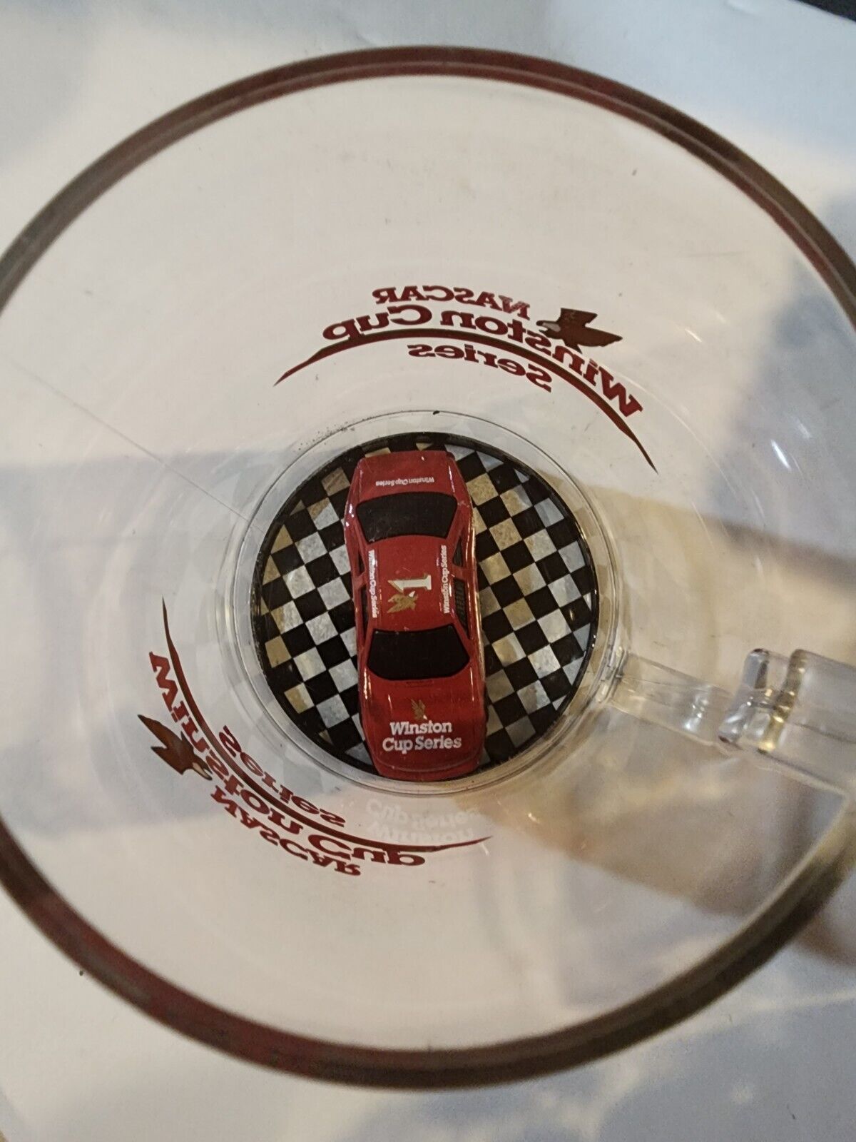 Nascar Winston Cup Mug with Car